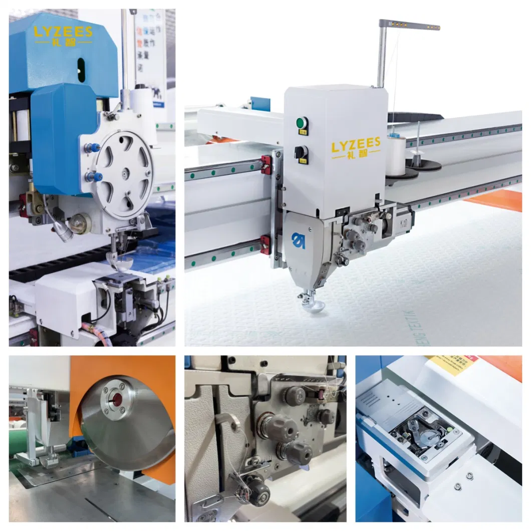 Double Beam Double Head Continuous Quilting Machine